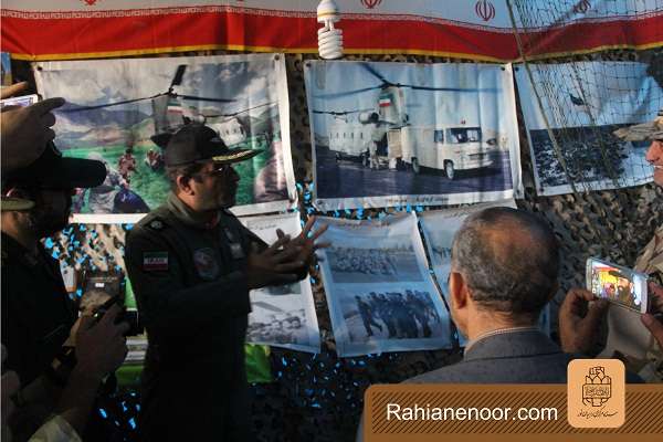 گزارش تصویری / افتتاحیه‌ی نمایشگاه دستاوردهای ارتش ایستگاه آب تیمور