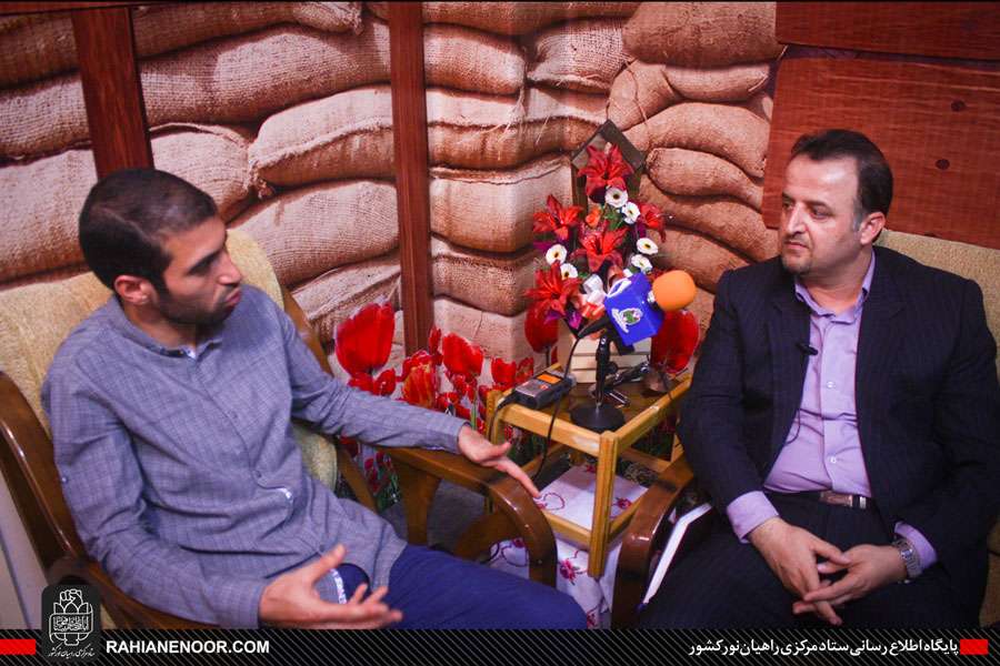 حضور سرپرست خبرگزاری جمهوری اسلامی(ایرنا) کردستان در مرکز جهاد رسانه ای شهید رهبر