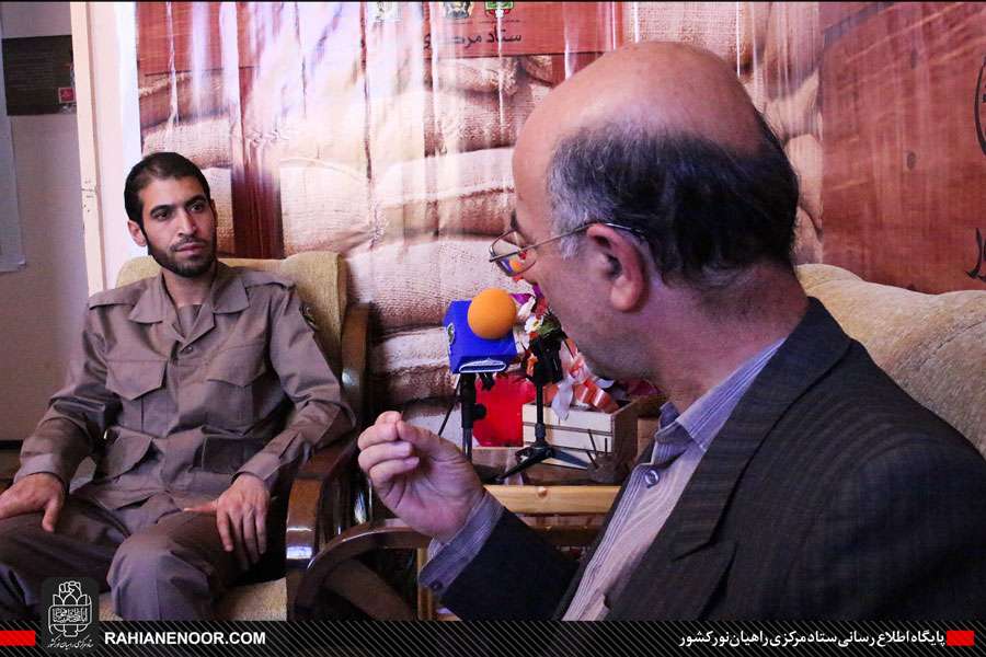حضور سرپرست روزنامه کیهان استان کردستان در مرکز جهاد رسانه ای شهید رهبر