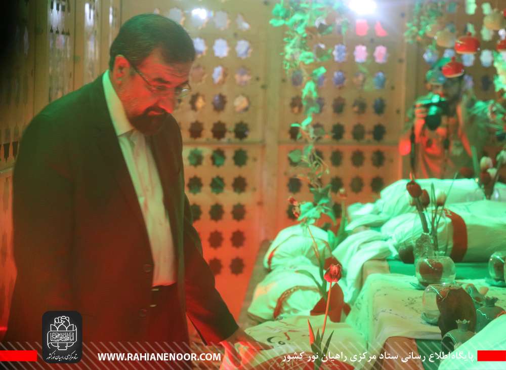 گزارش تصویری/ حضور سرلشکر دکتر محسن رضایی در یادمان معراج شهدای اهواز