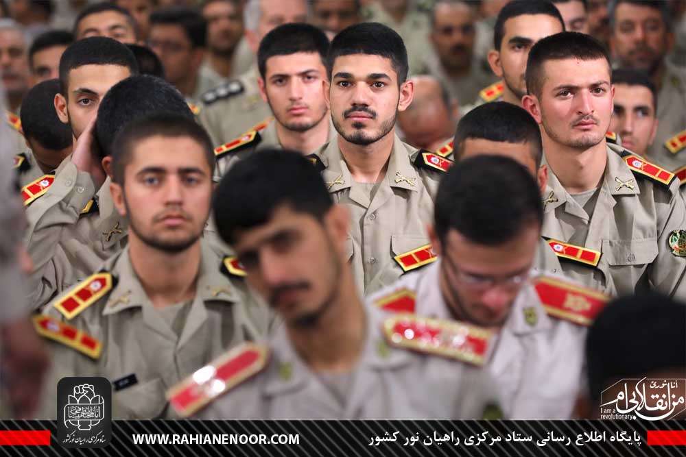 دیدار فرماندهان و کارکنان ارتش با رهبر معظم انقلاب اسلامی (قسمت دوم)