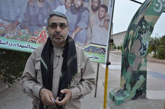 حضور کاروان اعزامی شهرستان های استان تهران در مراسم گرامیداشت شهدای عملیات بازی دراز