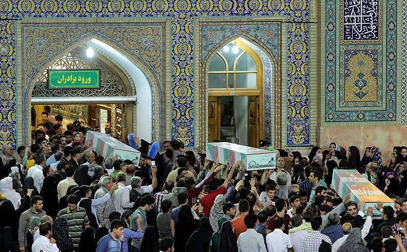 جزئیات تشییع پیکر مطهر ۱۹ شهید گمنام در مشهد مقدس