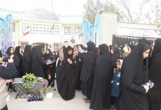 خراسان رضوی |  اعزام دانش آموزان دختر مه ولات به اردوی راهیان نور