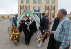استان خراسان رضوی | دانش آموزان ششتمدی به اردوی راهیان اعزام شدند